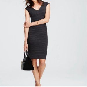 Ann Taylor Houndstooth Dress M